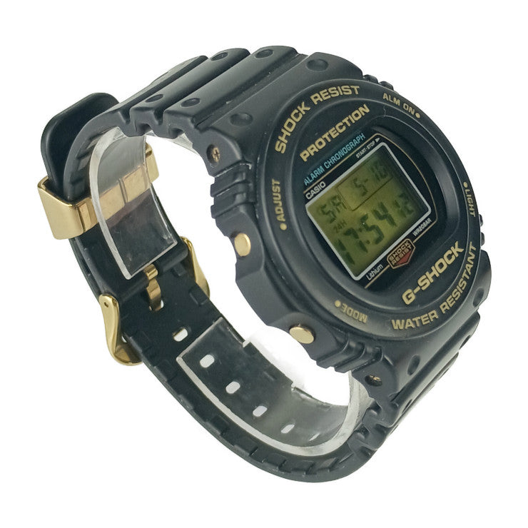 CASIO カシオ 腕時計 G-SHOCK Gショック 35周年記念モデル「ORIGIN GOLD」 DW-5735D-1BJR ブラック ゴールド金具 樹脂 ステンレス メンズ デジタル クオーツ