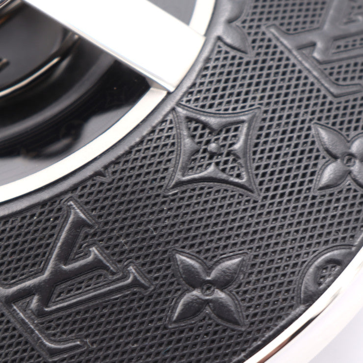 新古未使用展示品 LOUIS VUITTON ルイ ヴィトン ホライゾン ライト アップ スピーカー インテリアその他 QAC000 ステンレススチール レザー 強化ガラス ブラック ワイヤレス モノグラム柄 ビトン