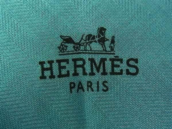 HERMES エルメス スカーフ ミニ ロザンジュ ひし形スカーフ ブルー系 カシミヤ70％ シルク30％ レディース 2022年 VIP顧客向け イヤーズギフト ノベルティ 新品未使用展示品