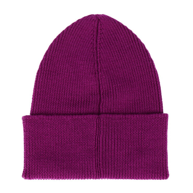 新品未使用展示品 DSQUARED2 ディースクエアード Icon Knit Beanie アイコン ニット ビーニー ニットキャップ KNW000101W04973M1638 ウール100％ パープル系 ニット帽