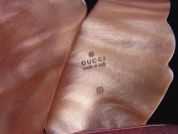 GUCCI グッチ ブローチ フライング ピッグ 553658 ピンク系 レジン レディース チャイニーズニューイヤー 猪・豚年 記念限定コレクション 超美品