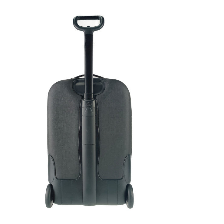 美品 GUCCI グッチ キャリーケース インターロッキングG トローリー 189755 ブラック PVC レザー ユニセックス キャスター付き キャリーバッグ