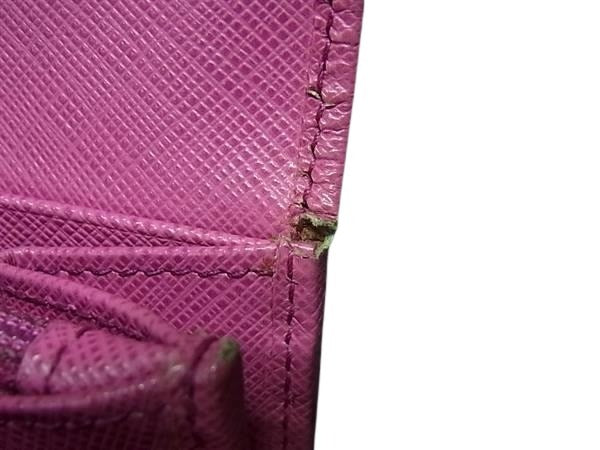 Salvatore Ferragamo サルヴァトーレ フェラガモ 財布 ダブルガンチーニ JP-22 7121 ピンク レザー レディース 二つ折り 長財布 シルバー金具