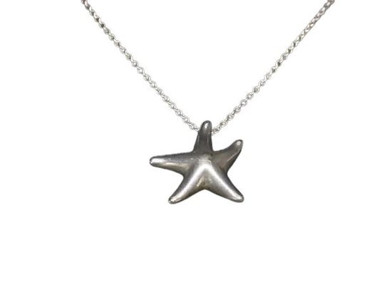 TIFFANY＆Co ティファニー ネックレス エルサペレッティ スターフィッシュ - シルバー SV925 レディース 美品