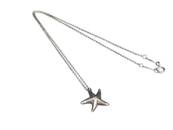 TIFFANY＆Co ティファニー ネックレス エルサペレッティ スターフィッシュ - シルバー SV925 レディース 美品