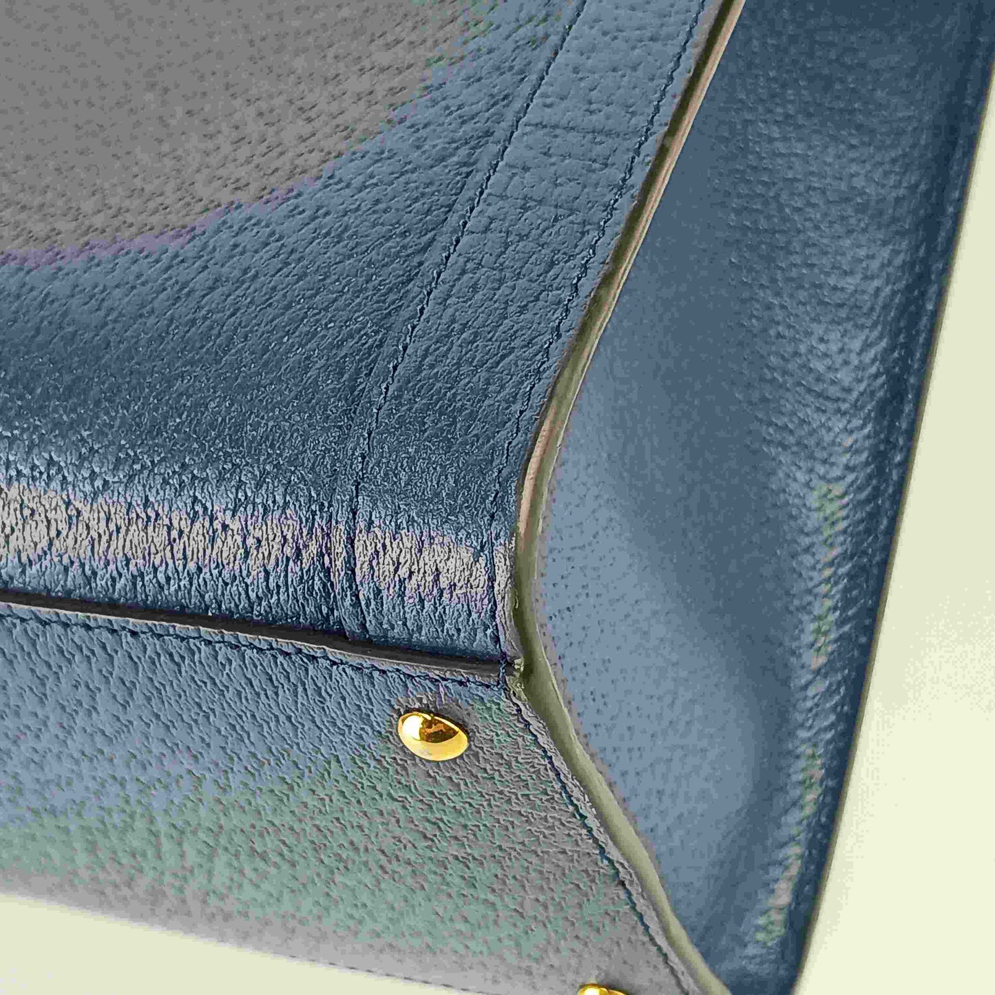 GUCCI グッチ トートバッグ ダイアナ ミディアム 678842 U3ZDT ロイヤルブルー レザー レディース 2WAY ショルダーバッグ ゴールド金具 超美品