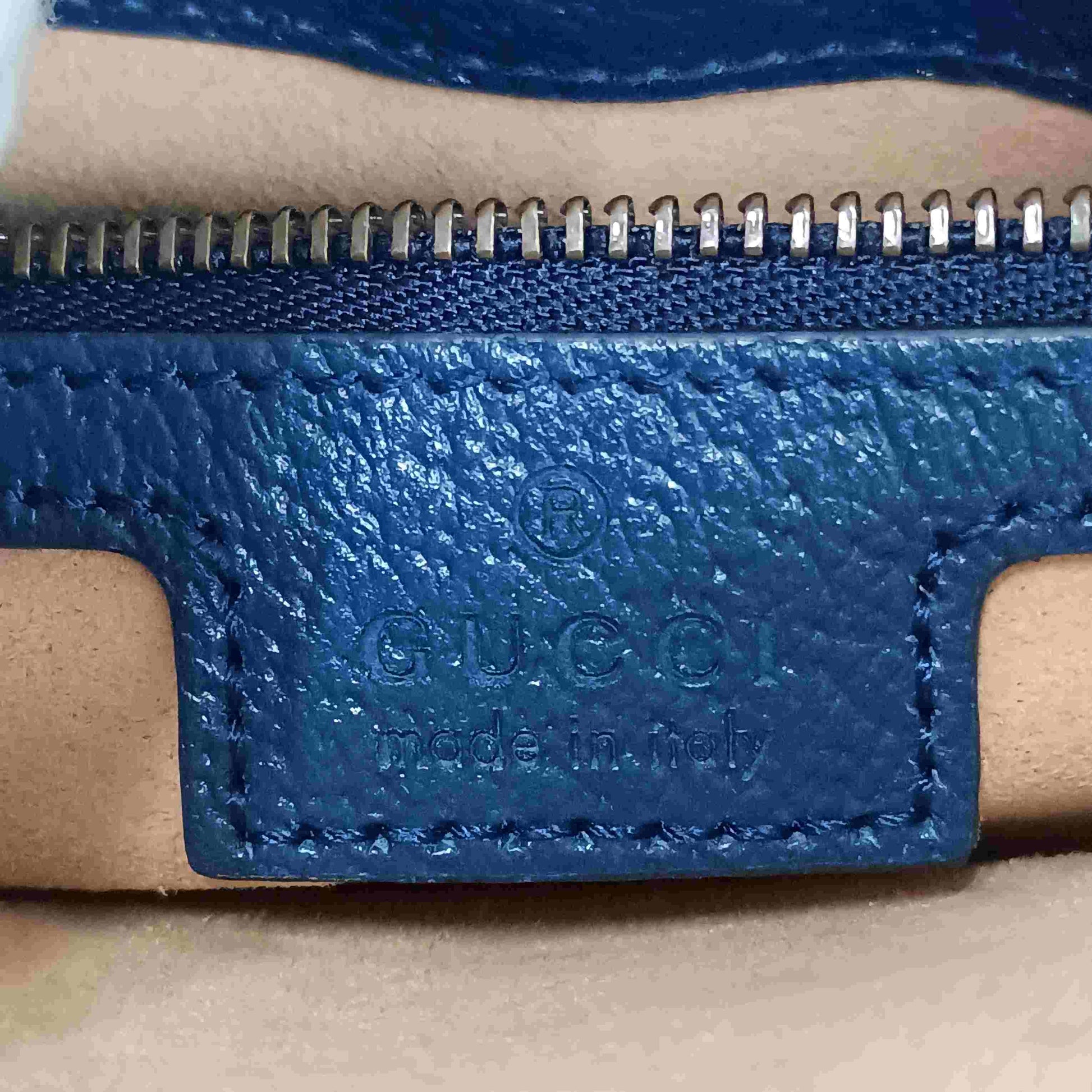 GUCCI グッチ トートバッグ ダイアナ ミディアム 678842 U3ZDT ロイヤルブルー レザー レディース 2WAY ショルダーバッグ ゴールド金具 超美品