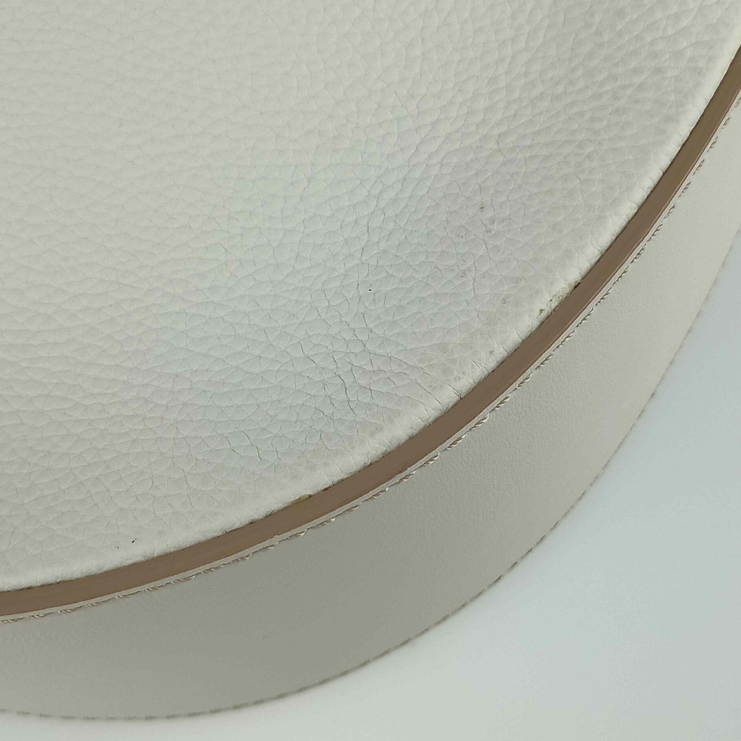 TOD'S トッズ ショルダーバッグ オーボエ ラージ - ホワイト系 レザー レディース Tタイムレス トートバッグ ゴールド金具 超美品