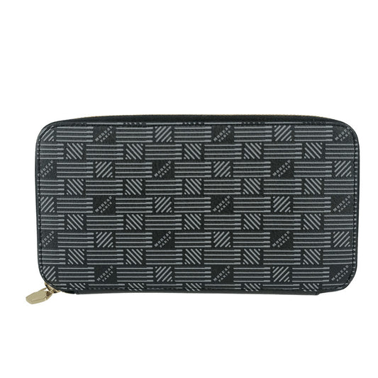MOREAU PARIS モロー・パリ 長財布 コンチネンタル ジップウォレット CONZIP LRGPRCALFBKBK ブラック カーフレザー ユニセックス ゴールド金具 ラウンドファスナー 新品未使用展示品