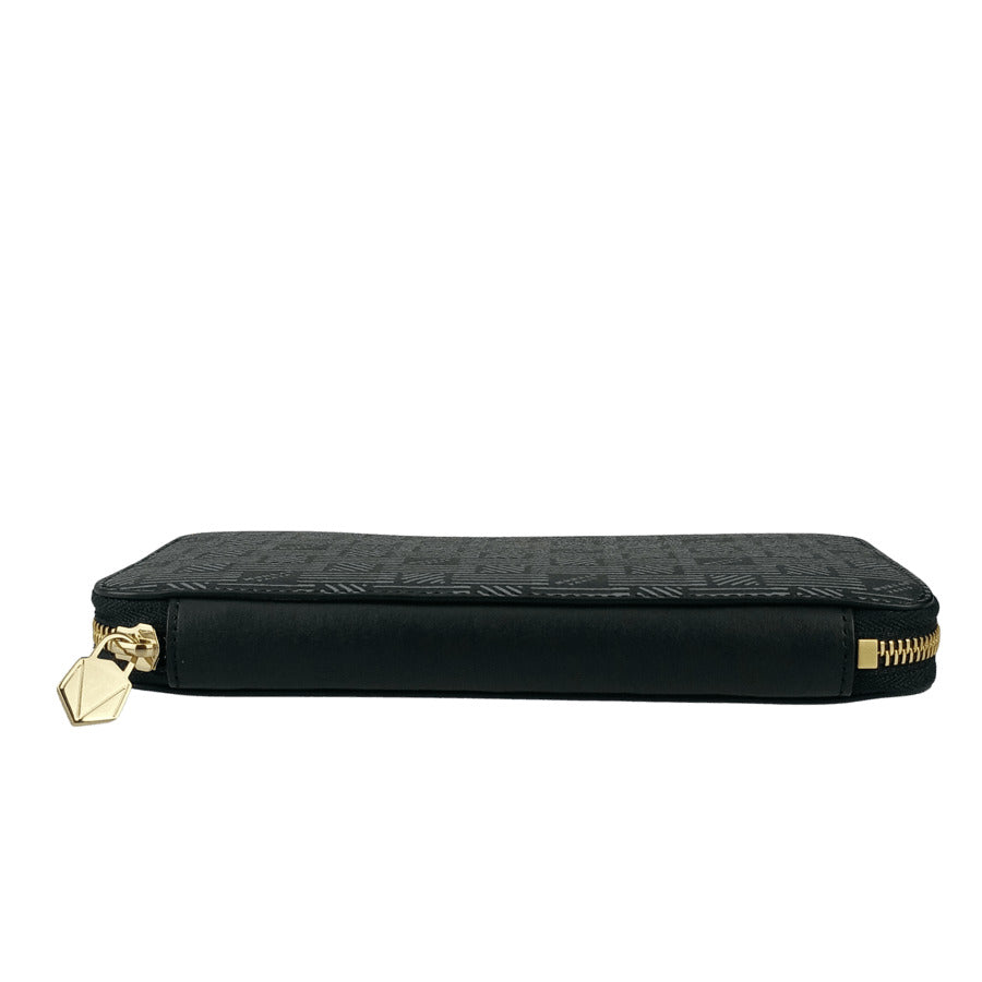 MOREAU PARIS モロー・パリ 長財布 コンチネンタル ジップウォレット CONZIP LRGPRCALFBKBK ブラック カーフレザー ユニセックス ゴールド金具 ラウンドファスナー 新品未使用展示品