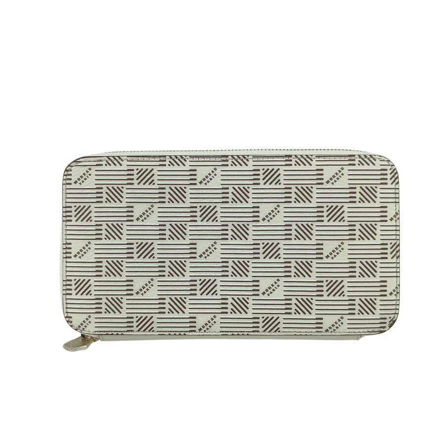 MOREAU PARIS モロー・パリ 長財布 コンチネンタル ジップウォレット CONZIP LRGPRCALFCHCH シャンパン カーフレザー ユニセックス ゴールド金具 ラウンドファスナー 新品未使用展示品