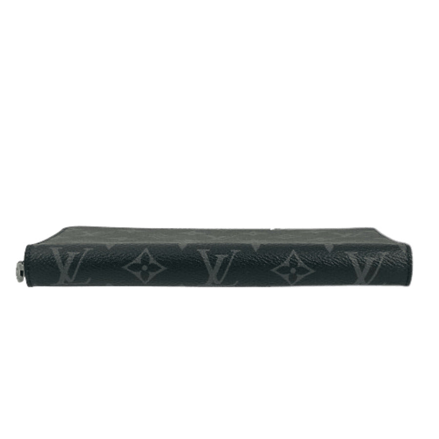LOUIS VUITTON ルイヴィトン 長財布 モノグラム エクリプス ジッピー オーガナイザー NM M82081 ブラック グレー PVC レザー メンズ ラウンドファスナー シルバー金具 超美品