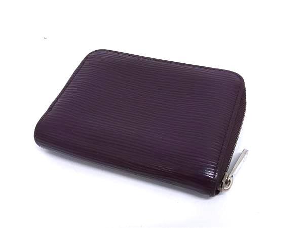 LOUIS VUITTON ルイヴィトン 小銭入れ エピ ジッピーコインパース M6015K カシス レザー ユニセックス ラウンドファスナー シルバー金具