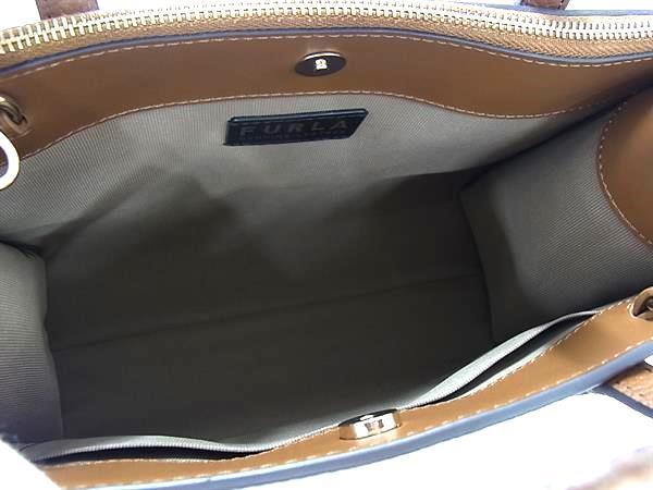 FURLA フルラ ハンドバッグ アフロディーテ - ブラウン レザー レディース 2WAY ショルダーバッグ 美品