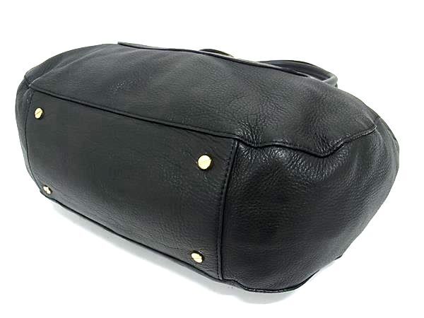 TORY BURCH トリーバーチ ハンドバッグ アマンダ - ブラック レザー レディース 2WAY ショルダーバッグ 美品