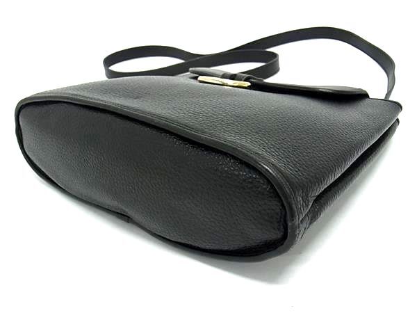 Christian Dior クリスチャンディオール ショルダーバッグ クロスボディバッグ - ブラック レザー レディース ゴールド金具