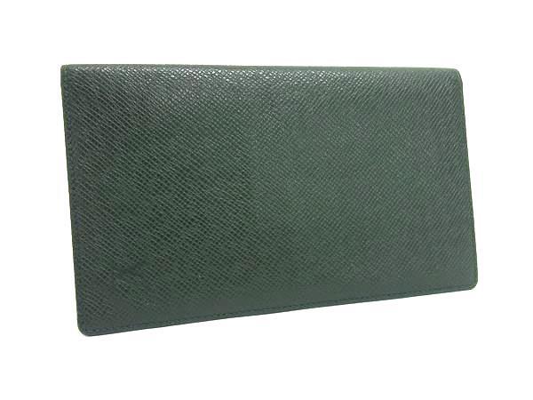 LOUIS VUITTON ルイヴィトン 長財布 タイガ ポルトシェキエ・カルト クレディ M30414 エピセア レザー メンズ 札入れ