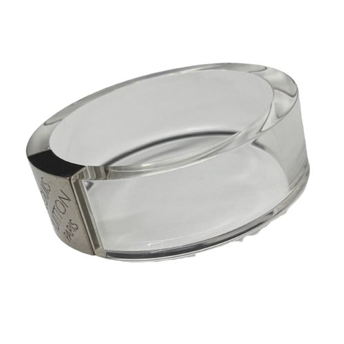 LOUIS VUITTON ルイヴィトン ブレスレット ナイトクラバーMM M92199 クリア シルバー プラスチック メタル ユニセックス