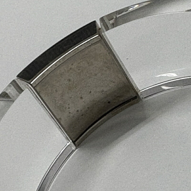 LOUIS VUITTON ルイヴィトン ブレスレット ナイトクラバーMM M92199 クリア シルバー プラスチック メタル ユニセックス