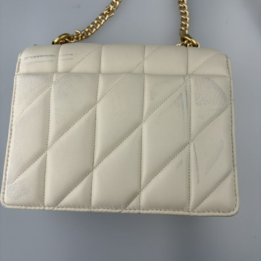 COACH コーチ ショルダーバッグ ミニ クレア クロスボディ バッグ・キルティング CAB07 アイボリー系 レザー レディース ゴールド金具