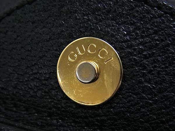 GUCCI グッチ ハンドバッグ バンブー 002 1186 0260 ブラック レザー レディース