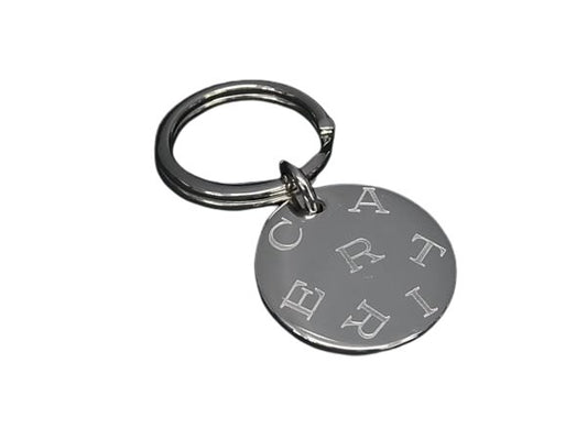 Cartier カルティエ キーホルダー シルバー ステンレス ユニセックス 美品