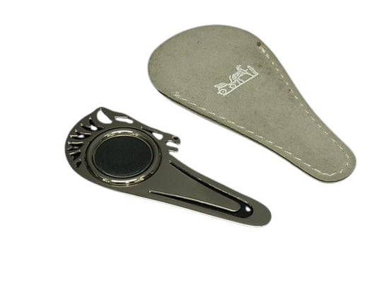 HERMES エルメス ルーペ シュバル シルバー メタル ユニセックス ホース 馬