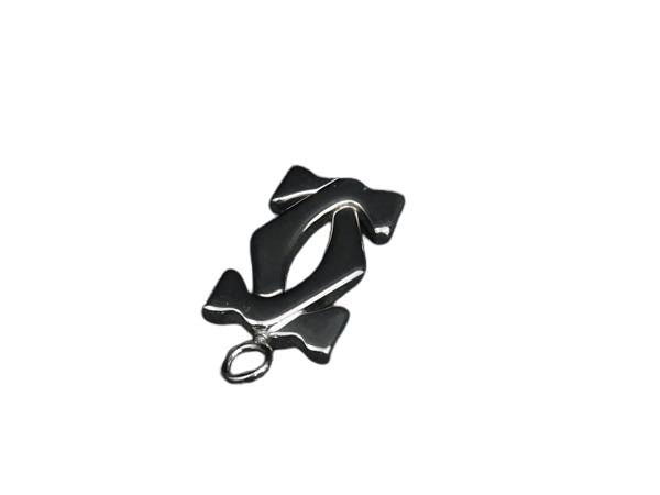 Cartier カルティエ ペンダントトップ 2C シルバー メタル ユニセックス