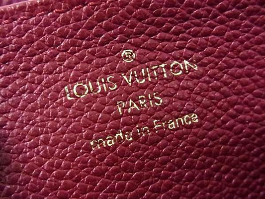 LOUIS VUITTON ルイヴィトン 財布 ジッピーウォレット M60549 オロール(ボルドー系) モノグラムアンプラント レディース ラウンドファスナー 長財布
