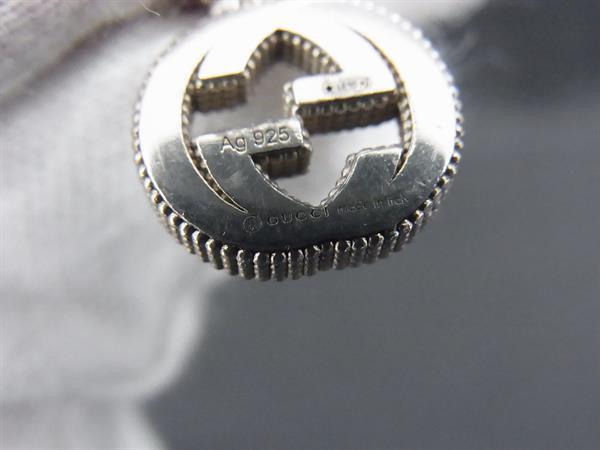 GUCCI グッチ ネックレス インターロッキングG シルバー SV925 レディース 美品
