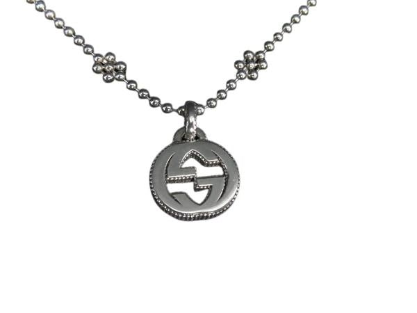 GUCCI グッチ ネックレス インターロッキングG シルバー SV925 レディース 美品