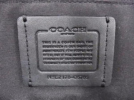 COACH コーチ トートバッグ シグネチャー C5785 ブラウン マルチカラー PVC レザー レディース フラワー 花柄 美品
