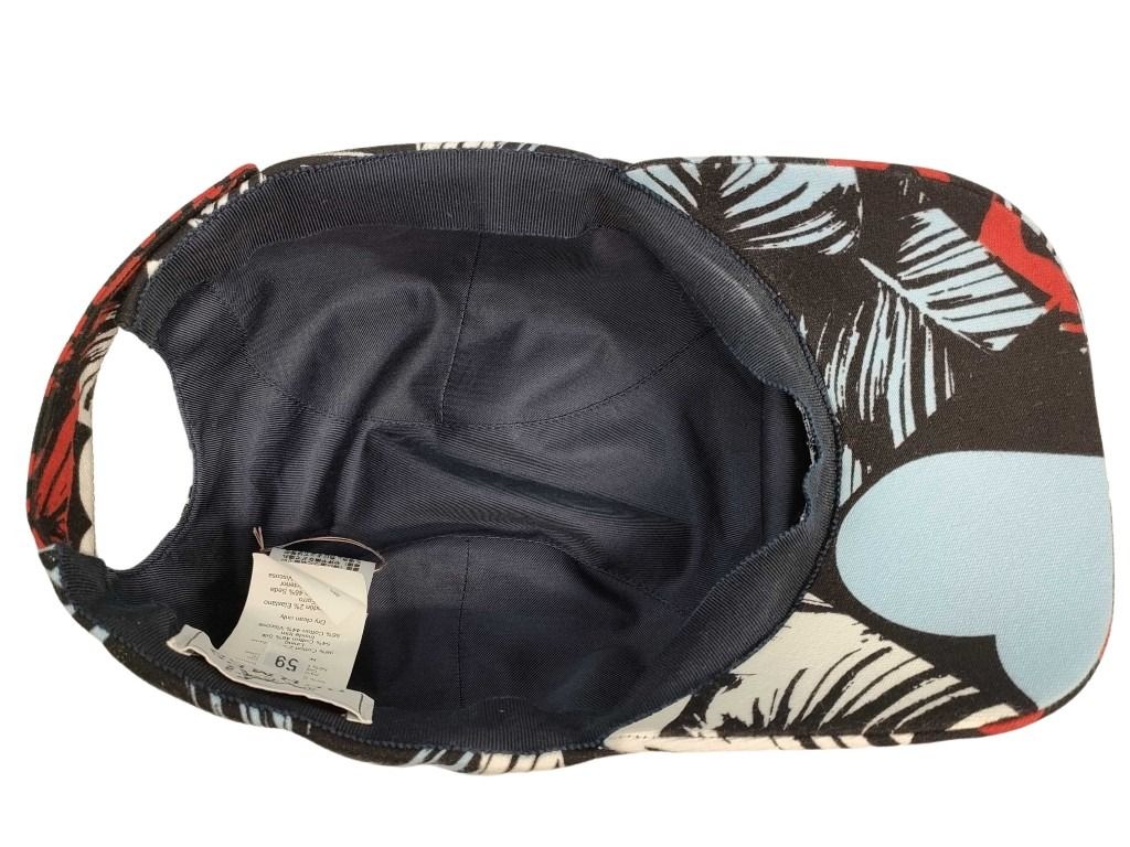 HERMES エルメス キャップ セリエ マルチカラー コットン ポリウレタン ユニセックス 美品