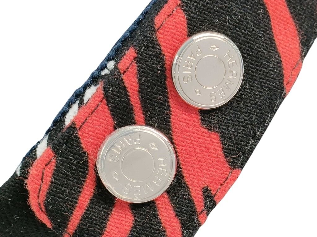 HERMES エルメス キャップ セリエ マルチカラー コットン ポリウレタン ユニセックス 美品