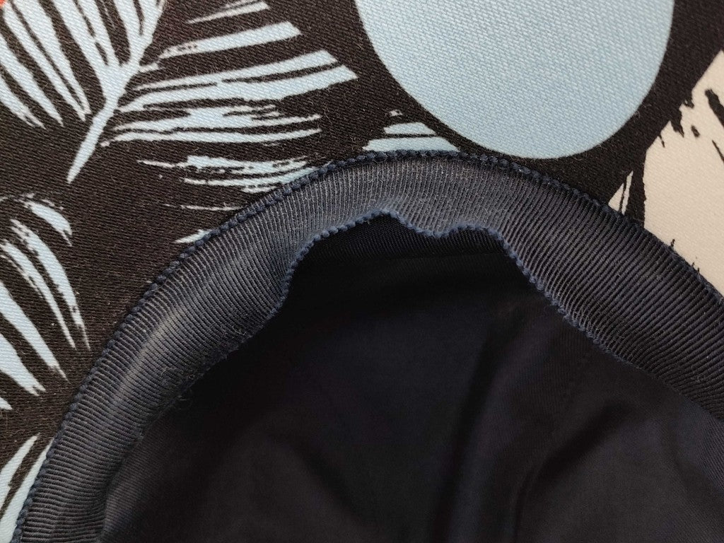 HERMES エルメス キャップ セリエ マルチカラー コットン ポリウレタン ユニセックス 美品