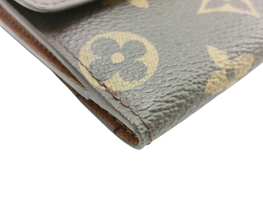 LOUIS VUITTON ルイヴィトン カードケース ラドロー M61927 ブラウン モノグラム ユニセックス 美品