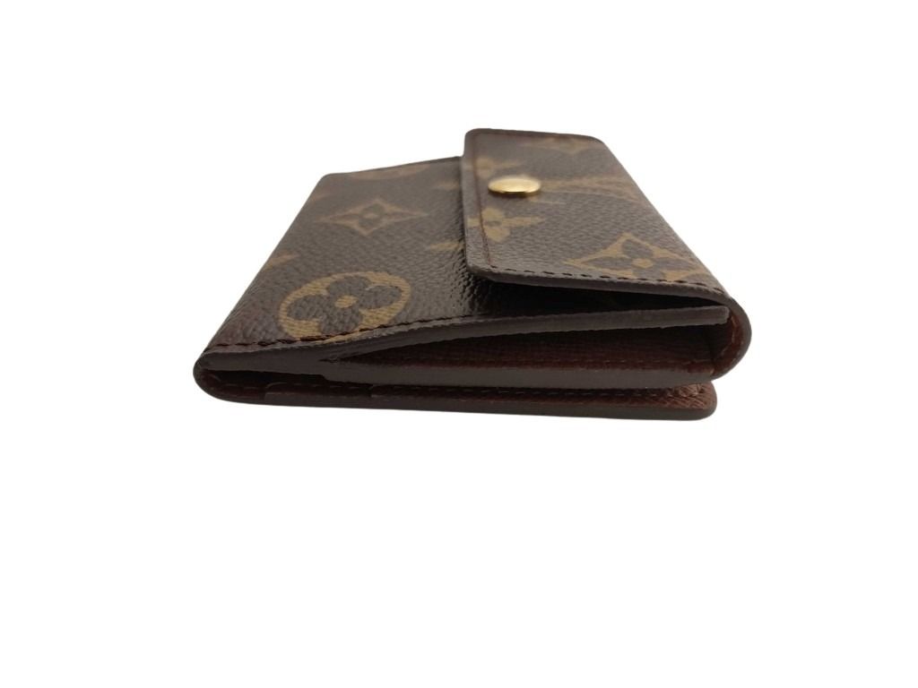 LOUIS VUITTON ルイヴィトン カードケース ラドロー M61927 ブラウン モノグラム ユニセックス 美品