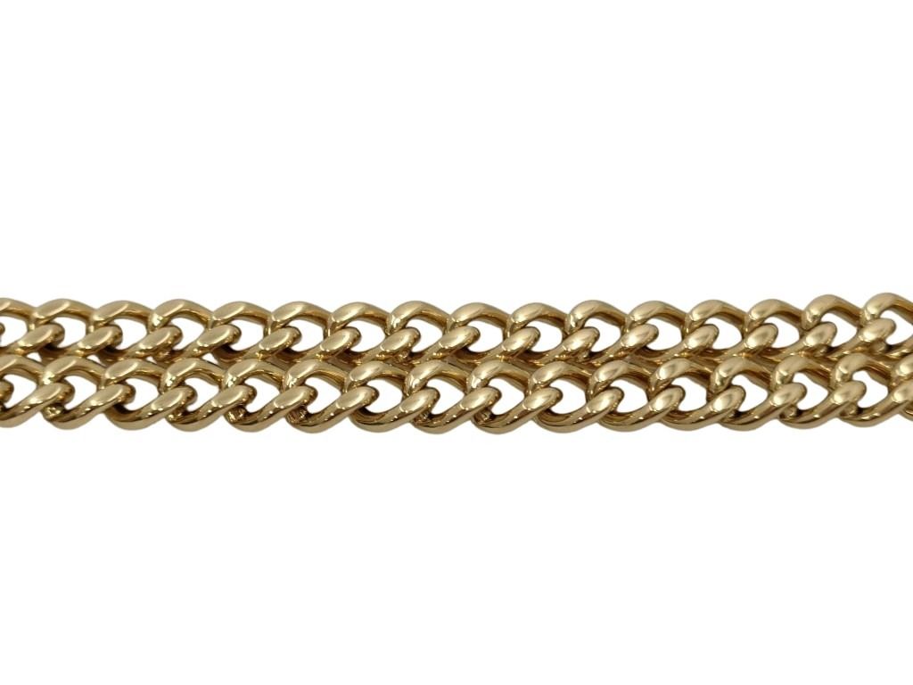 CELINE セリーヌ ショルダーバッグ キュイル トリオンフ チェーン付きクラッチ 10E383 ブラウン レザー レディース チェーン ゴールド金具 新古未使用展示品