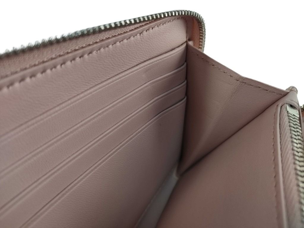 Tiffany&Co. ティファニー 財布 リターントゥ ピンク レザー レディース ラウンドファスナー 長財布 シルバー金具 新古未使用展示品