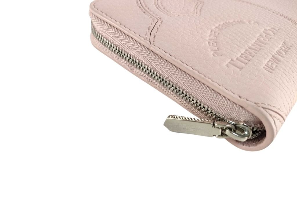 Tiffany&Co. ティファニー 財布 リターントゥ ピンク レザー レディース ラウンドファスナー 長財布 シルバー金具 新古未使用展示品