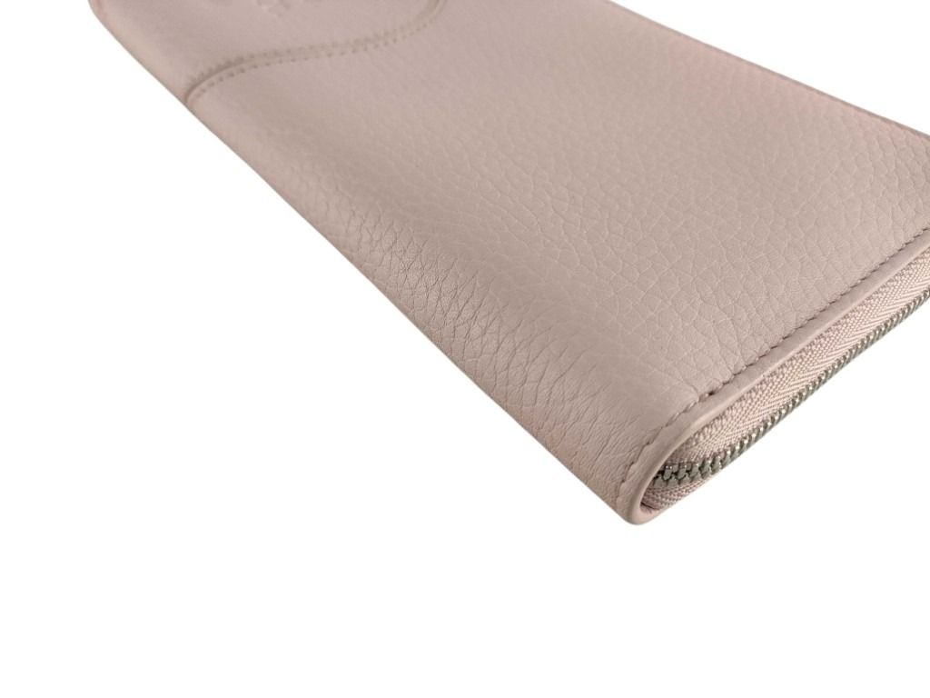 Tiffany&Co. ティファニー 財布 リターントゥ ピンク レザー レディース ラウンドファスナー 長財布 シルバー金具 新古未使用展示品