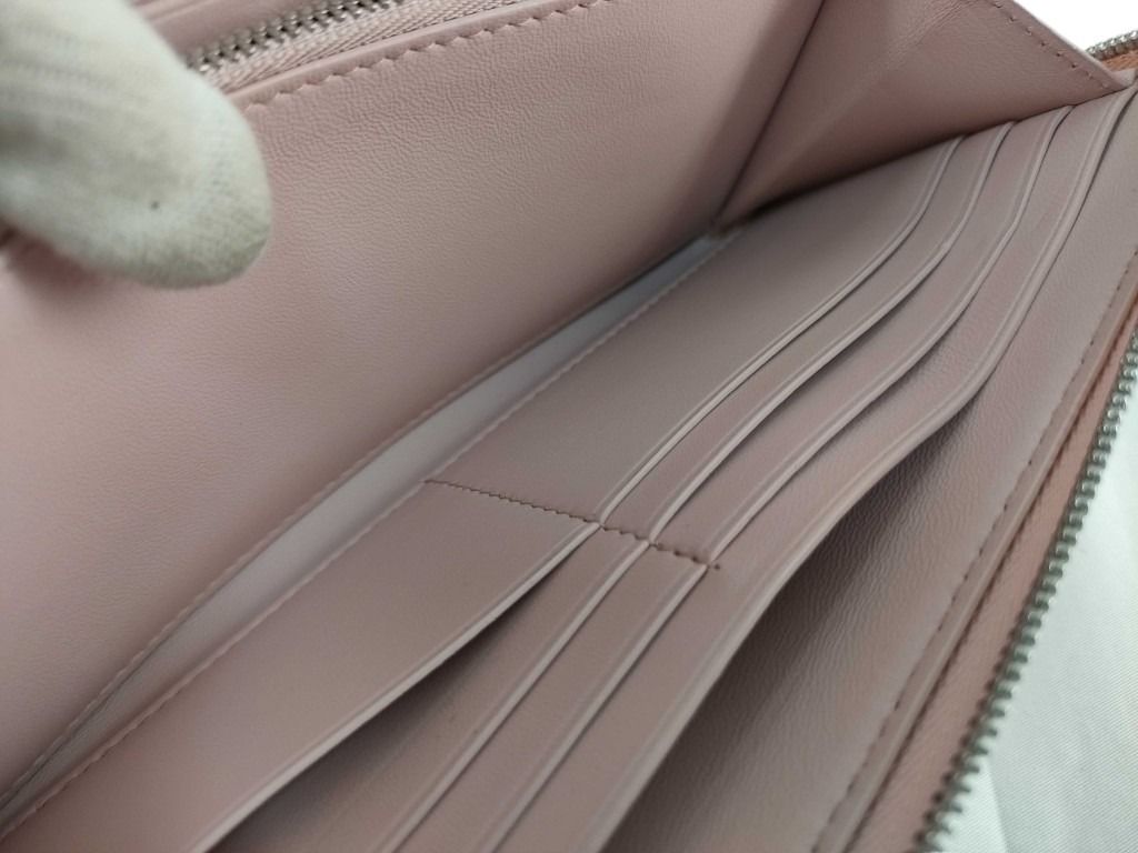 Tiffany&Co. ティファニー 財布 リターントゥ ピンク レザー レディース ラウンドファスナー 長財布 シルバー金具 新古未使用展示品