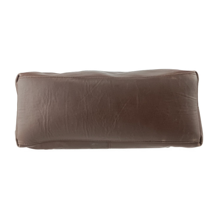 FRED HAYMAN BEVERLY HILLS トートバッグ ショルダートート - ブラウン レザー レディース ゴールド金具