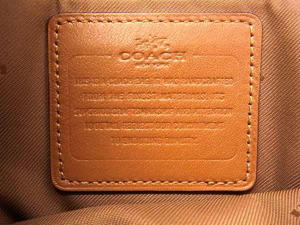 COACH コーチ ハンドバッグ 37786 ブルー系×ネイビー系 デニム×レザー レディース ターンロック 2WAY