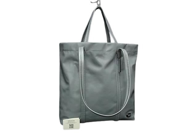 COACH コーチ トートバッグ HALL TOTE 33 CO840 ブルーグレー ぺーパーウェイトレザー ユニセックス 2WAY 美品