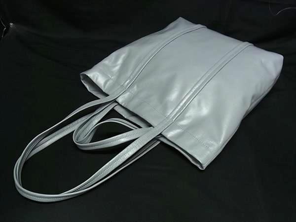 COACH コーチ トートバッグ HALL TOTE 33 CO840 ブルーグレー ぺーパーウェイトレザー ユニセックス 2WAY 美品