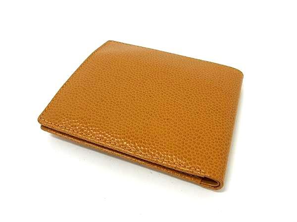 ChristianDior クリスチャンディオール 財布 ブラウン レザー メンズ 二つ折り財布 超美品