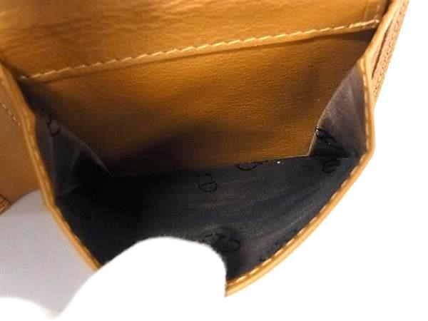 ChristianDior クリスチャンディオール 財布 ブラウン レザー メンズ 二つ折り財布 超美品