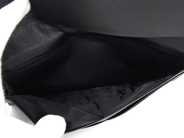 ChristianDior クリスチャンディオール 財布 ブラック レザー メンズ 二つ折り 長財布 新古未使用展示品