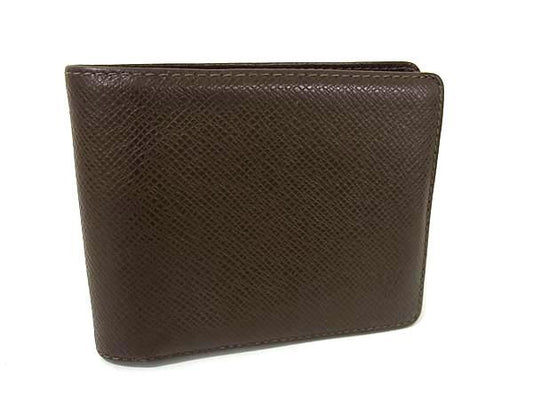 LOUIS VUITTON ヴィトン 財布 ポルト ビエ 3 ヴォレ M30428 グリズリ タイガ メンズ 二つ折り 財布